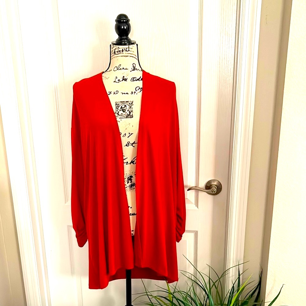 Susan Graver Elegant Cardigan. NWOT
